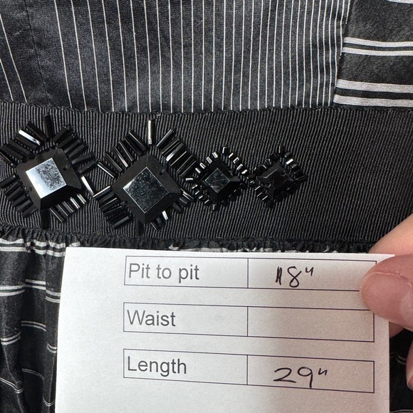 BCBGMaxAzria Strapless Organza Mini Dress Black - Picture 13 of 13